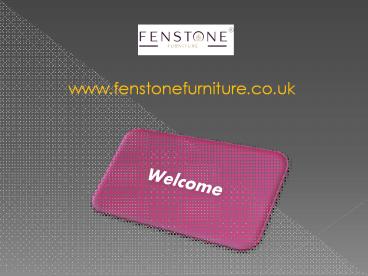 Media Console Table And 120cm Wardrobe - Fenstone Furniture