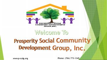 Social Community & Personal Development - PSCDG