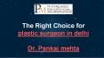 Best plastic surgeon in delhi PowerPoint PPT Presentation