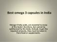 Omega 3 capsule price PowerPoint PPT Presentation