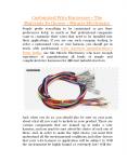Customized Wire Harnesses – The Materials To Choose - Miracle Electronics PowerPoint PPT Presentation