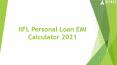 IIFL Personal Loan EMI Calculator PowerPoint PPT Presentation