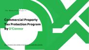 Commercial Property Tax Protection Program By O’Connor