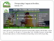 Waterproofing company in Brooklyn, NYC