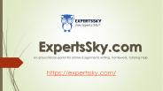ExpertsSky Assignments Writing Educational Services