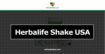 Online best Herbalife shake USA at HerbaShakes