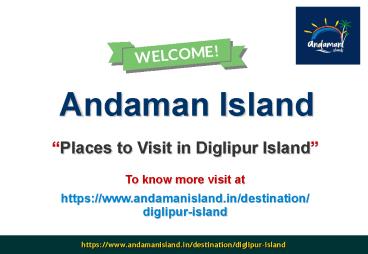 Places to Visit in Diglipur Island