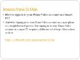 Amazon Prime TV FAQs PowerPoint PPT Presentation