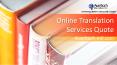 Online Translation Services Quote PowerPoint PPT Presentation
