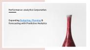 Finance Consolidation- Performance Analytics