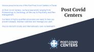 Post Covid Centers