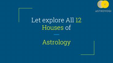 Astrological houses