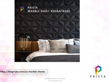 Marble Sheets Advantages