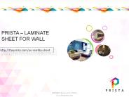 Laminate sheet for Wall