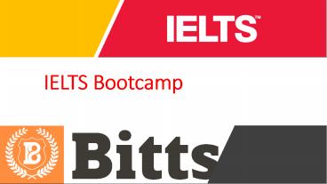 IELTS Preparatory Classes at Bitts International Career College
