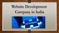 Web Designing & Development Company India PowerPoint PPT Presentation