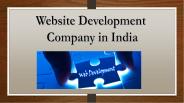 Web Designing & Development Company India