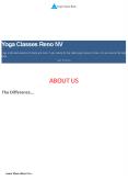 yoga classes reno nv PowerPoint PPT Presentation