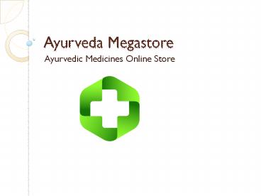Ayurvedic Medicines Online Store