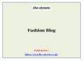 Fashion Blog PowerPoint PPT Presentation