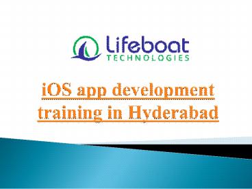 iOS training |iOS/iPhone training in Hyderabad