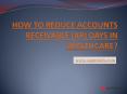 How To Reduce Accounts Receivable (AR) Days In Healthcare? PowerPoint PPT Presentation