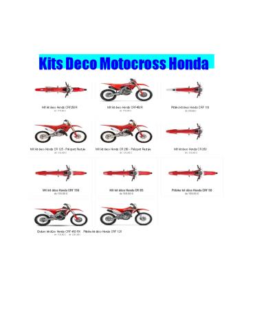 Kits Déco Motocross Honda