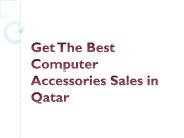Get The Best Computer Accessories Aales in Qatar
