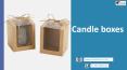 Luxury candle boxes wholesale available in London, UK