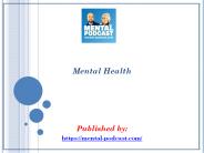 Mental Health