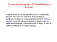 shrirargOnline Clinical Research Course with 100% Job Guarantee PowerPoint PPT Presentation