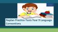 Naplan Practice Tests Year 9 Language Conventions PowerPoint PPT Presentation