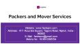 Packers and mover services PowerPoint PPT Presentation