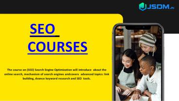 Benifits of good SEO Training courses
