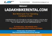 Ladakh Bike Trip Packages-LadakhBikeRentals