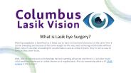 What is Lasik Eye Surgery