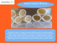 Ceramic Injection Molding