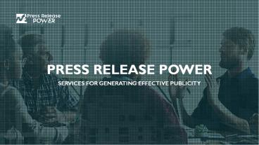 PRESS RELEASE NEW YORK USA