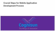 Crucial Steps for Mobile Application Development Process