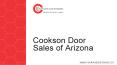 Residential Garage Door Installation & repair Services | Cookson Door Sales of Arizona PowerPoint PPT Presentation