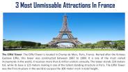 3 Most Unmissable Attractions In France