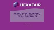 HYBRID EVENT PLANNING  TIPS & GUIDELINES