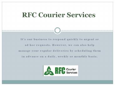 Galway Courier Service | Same Day Delivery