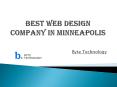 Best Web Design Company In Minneapolis - Byte Technology PowerPoint PPT Presentation