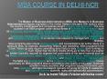 MBA course in Delhi-NCR PowerPoint PPT Presentation