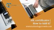 How to Add SSL Certificate