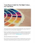 Vastu Shastra Guide For The Right Colours For Your Home PowerPoint PPT Presentation
