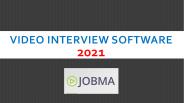 Video Interview Software 2021