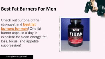 Best Fat Burners For Men