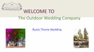 Rustic Theme Wedding